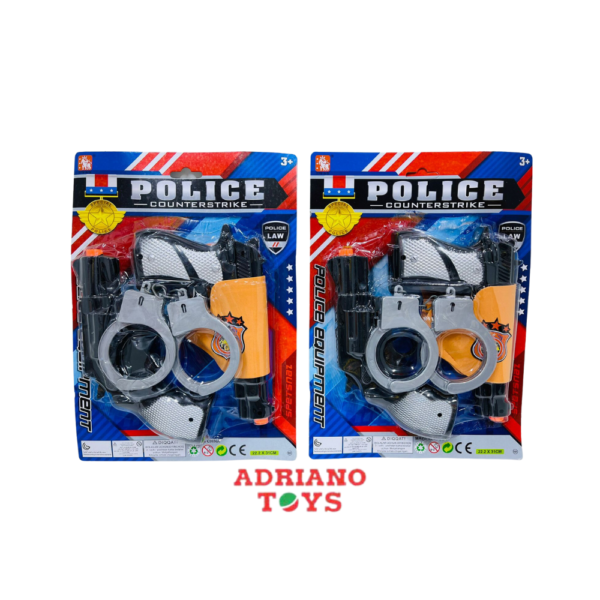 SET DE PISTOLA POLICE C/ESPOSAS - Imagen 2
