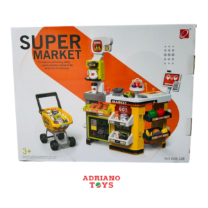 JUEGO DE SUPER MARKET C/COCHE COMPRA