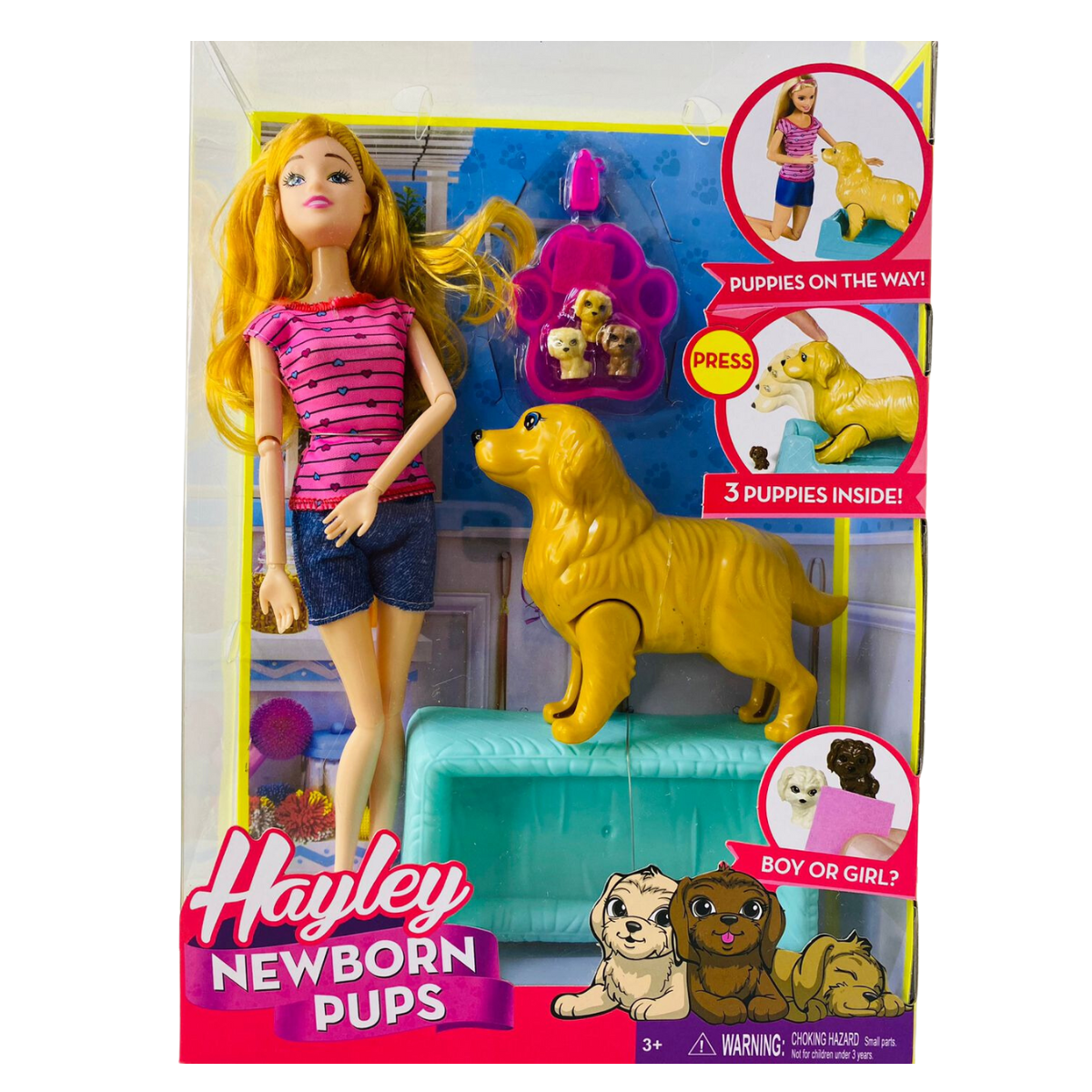 BARBIE C PERRO Y CACHORROS