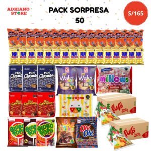 COMBO SORPRESA PARA 50 NIÑOS