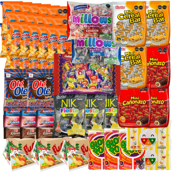 COMBO SORPRESA PARA 60 NIÑOS