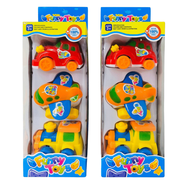 SET CARROS X3PCS