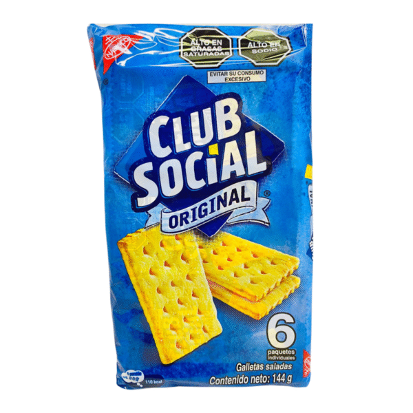 GALLETA CLUB SOCIAL PACK X6UND