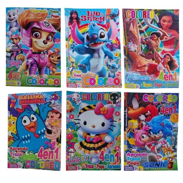COLOREO DE PERSONAJES
