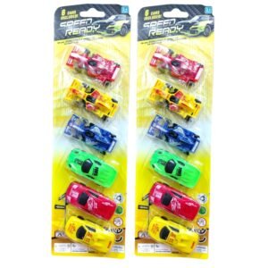 SET DE CARROS COLORES BLISTER X6UND