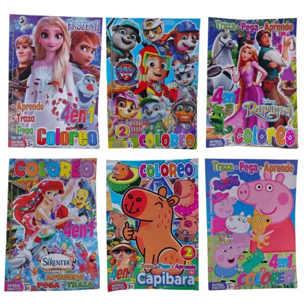 COLOREO DE PERSONAJES - Imagen 2