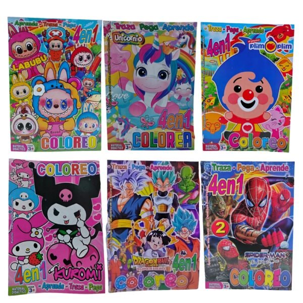 COLOREO DE PERSONAJES - Imagen 3