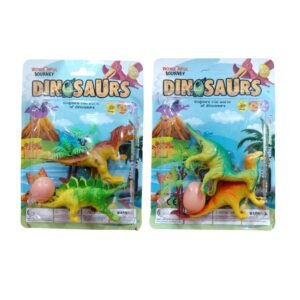 SET DINOSAURIO X2 C/HUEVO BLISTER