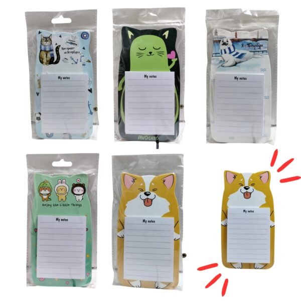 LIBRETA IMANTADA C/DISEÑO KAWAI