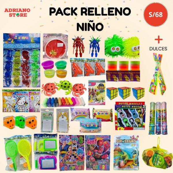 RELLENO PIÑATA ( NIÑO)