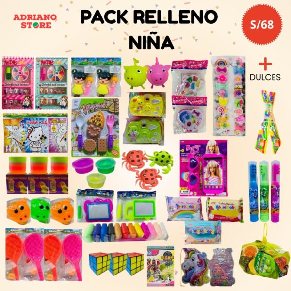 RELLENO PIÑATA (NIÑA)