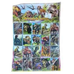 RASPADITO DE DINOSAURIO PLANCHA X20UND