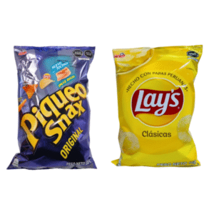 Pack Papas LAYS Bolsa 150g + PIQUEO SNAX Bolsa 225g