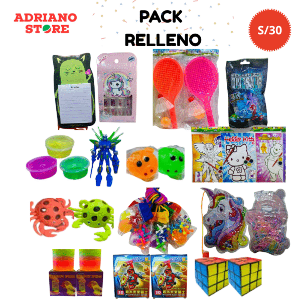 PACK RELLENO  ECONOMICO S/30