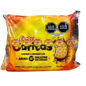 GALLETA CARITAS SIXPACK 267G