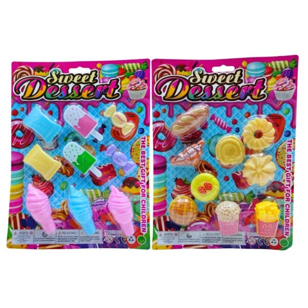SET DE DULCES Y COMIDA BLISTER