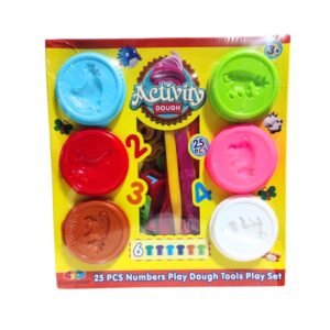 SET DE PLASTILINA C/MOLDES Y ACCSERIOS X25 PCS