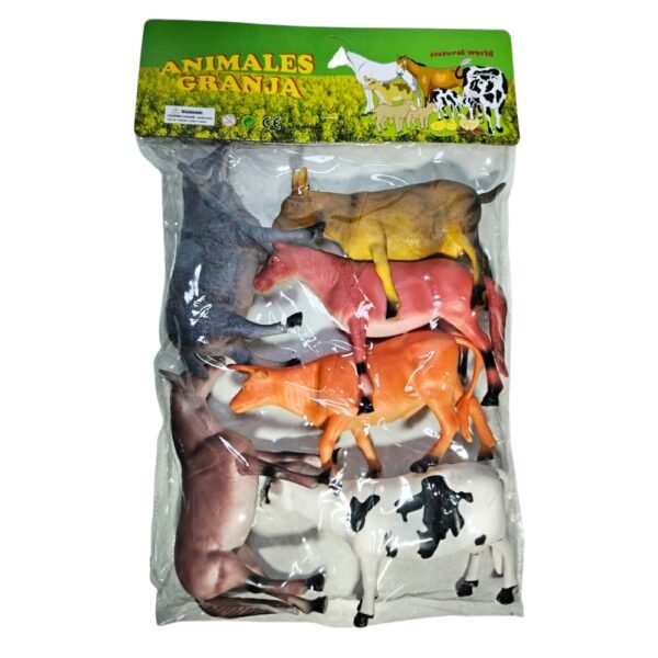 SET DE ANIMALES GRANJA X6PCS