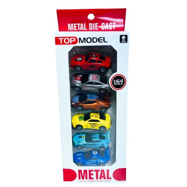 CARRO METAL X6 PCS