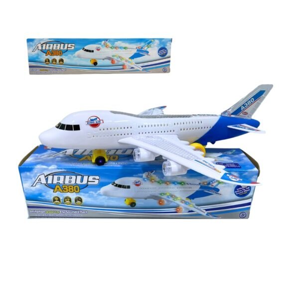 AVION A PILA C/LUZ Y SONIDO