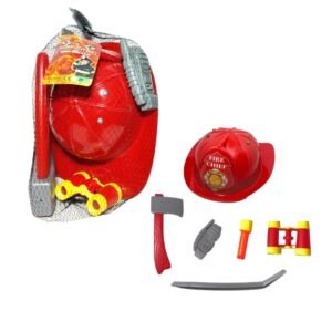 CASCO BOMBERO EN MALLA X6PCS