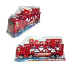 CARRO BOMBERO C/DOS AUTO POLICIA CHICO