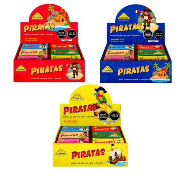 CHOCOLATE TABLETA PIRATA X24UND