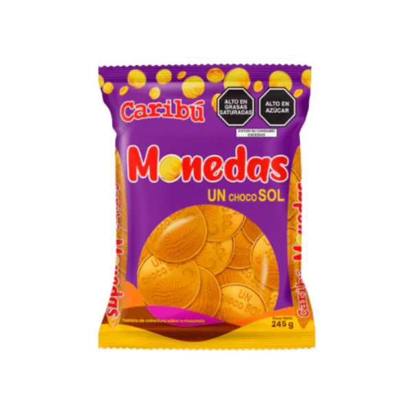 MONEDITAS CARIBU 245G X49UND