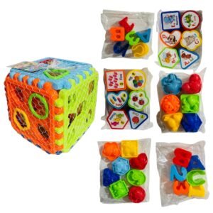 CUBO ENCAJE EN MALLA
