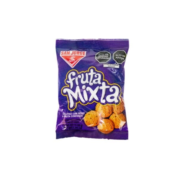 GALLETA MINI FRUTA MIXTA 55G